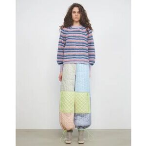 Stella Nova Laki Mohair And Wool Pullover Sweater Sz-M